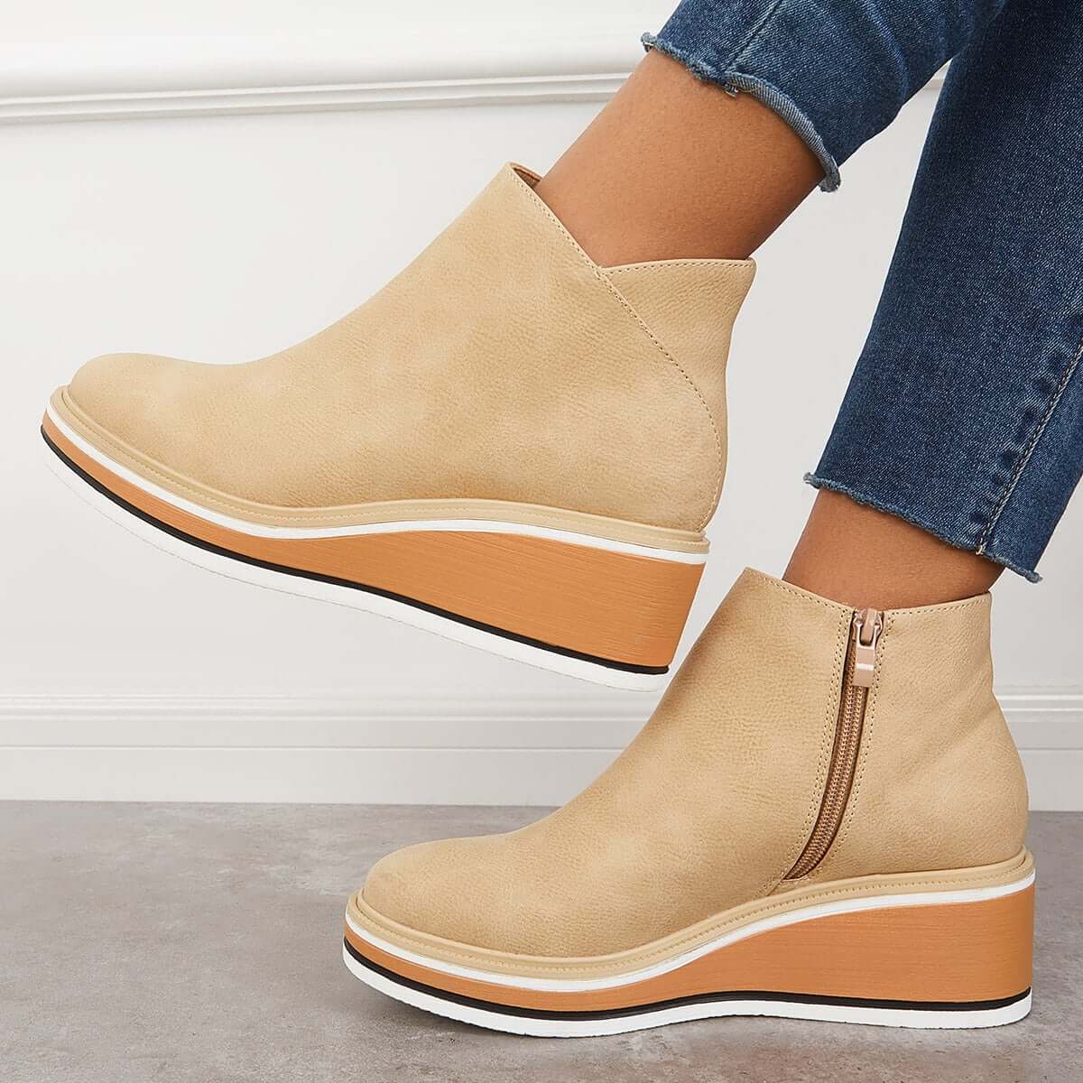 Danielle – Bottes Plateformes Stylées