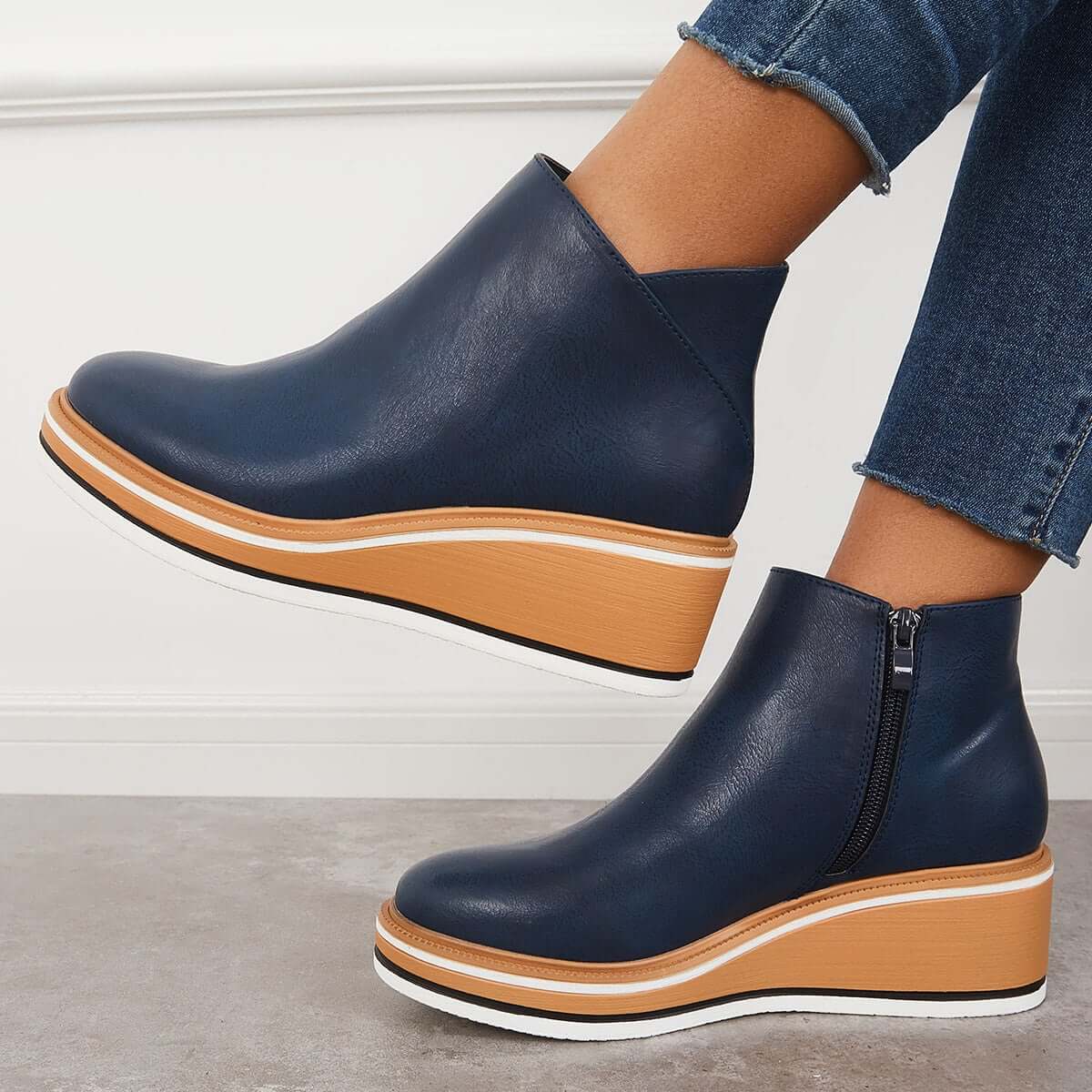 Danielle – Bottes Plateformes Stylées