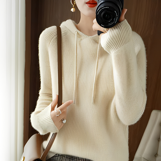 Khem - Sweat à capuche d'hiver confortable et chaud pour femmes