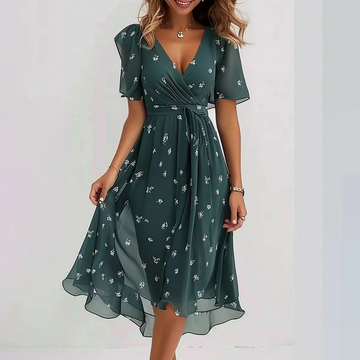 Connie – Robe portefeuille élégante pour femmes