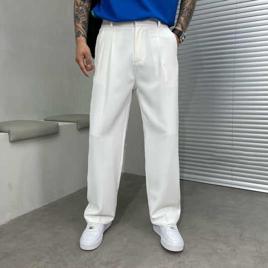 Spencer - Pantalon homme moderne et ample, style décontracté