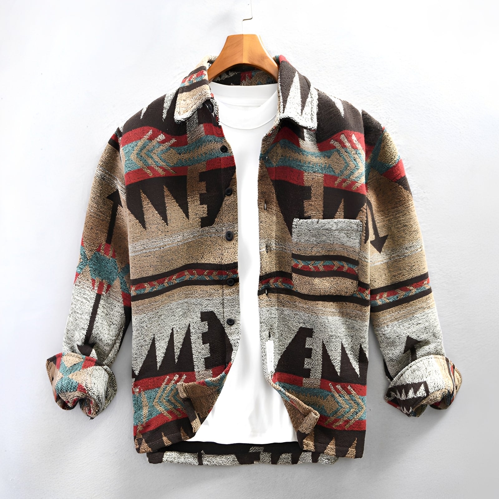 Howie - Chemise rétro élégante