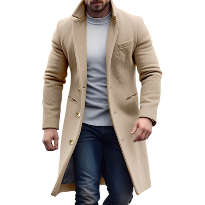 Reilly - Joli manteau en laine pour homme