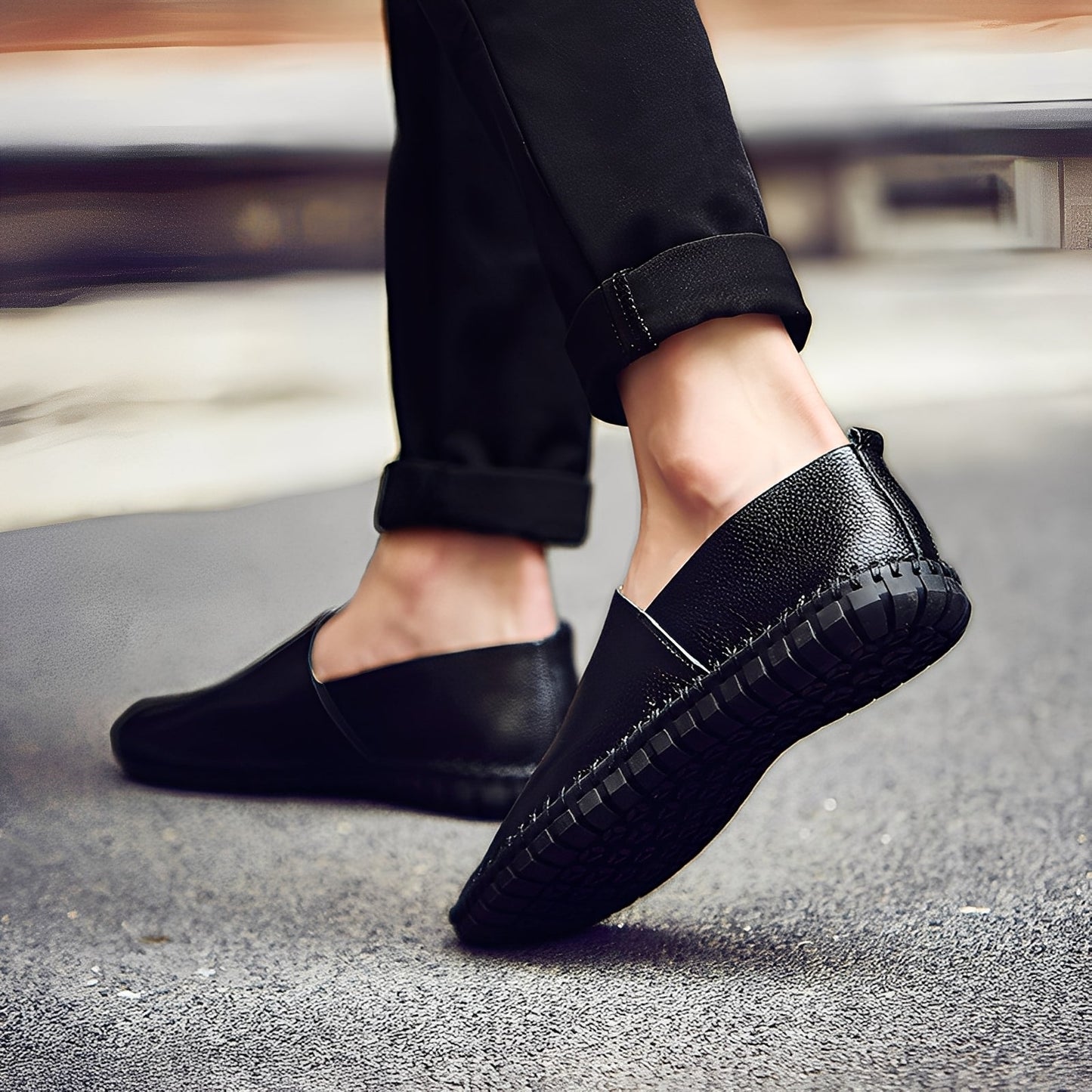 Neville - Belles chaussures en cuir pour hommes