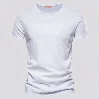 Shawn - Einfaches und bequemes Herren-T-Shirt mit Rundhalsausschnitt