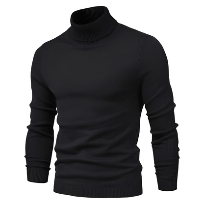 Darvin - Warm turtleneck sweater for men
