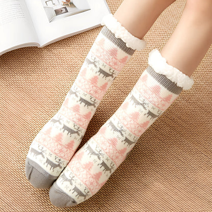 Karissa - Chaussettes chaudes et épaisses pour femmes