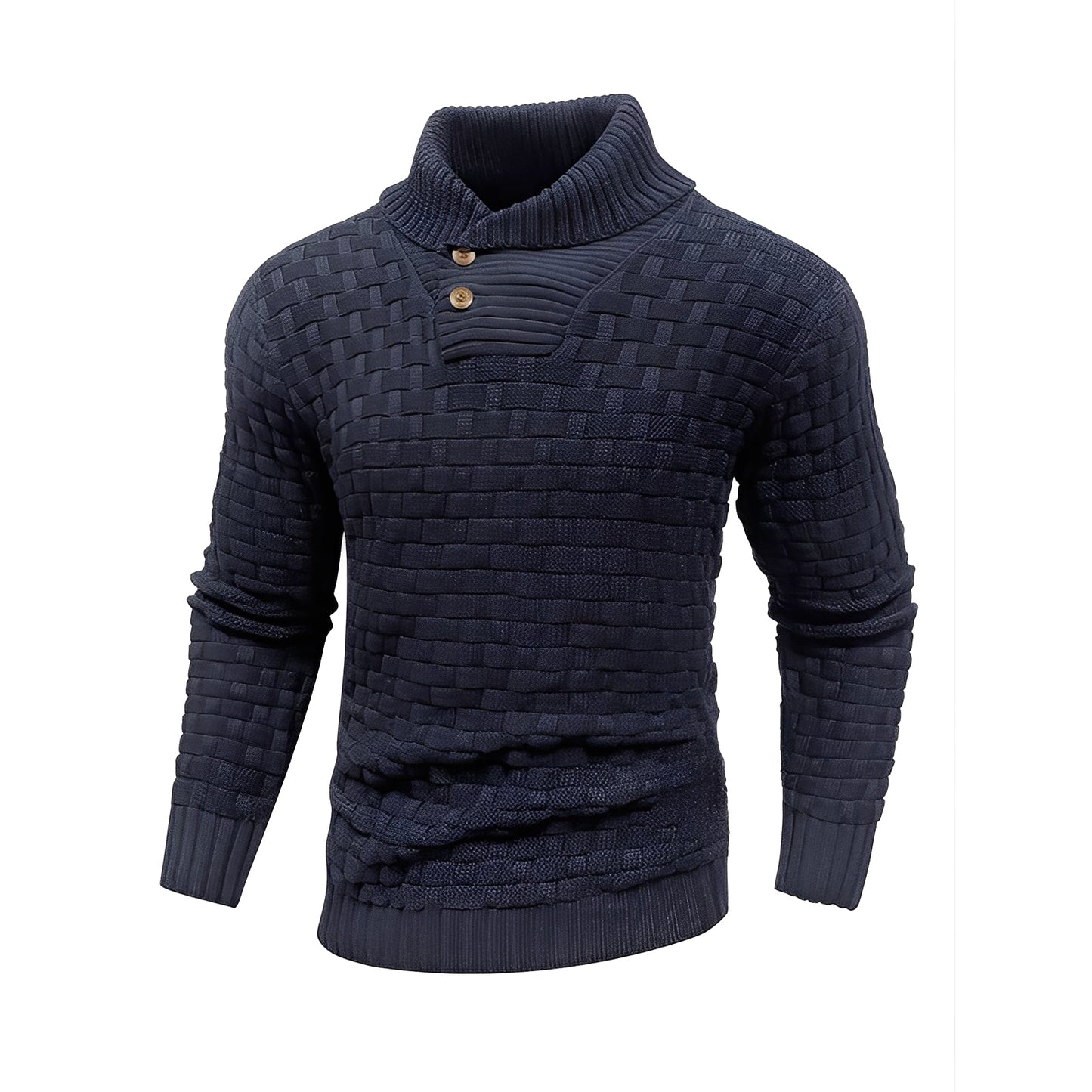 Weldon - Pull col roulé chic pour hommes