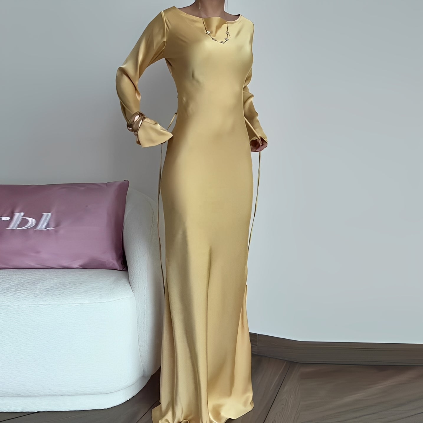 Anisa - Robe chic à manches longues pour femmes