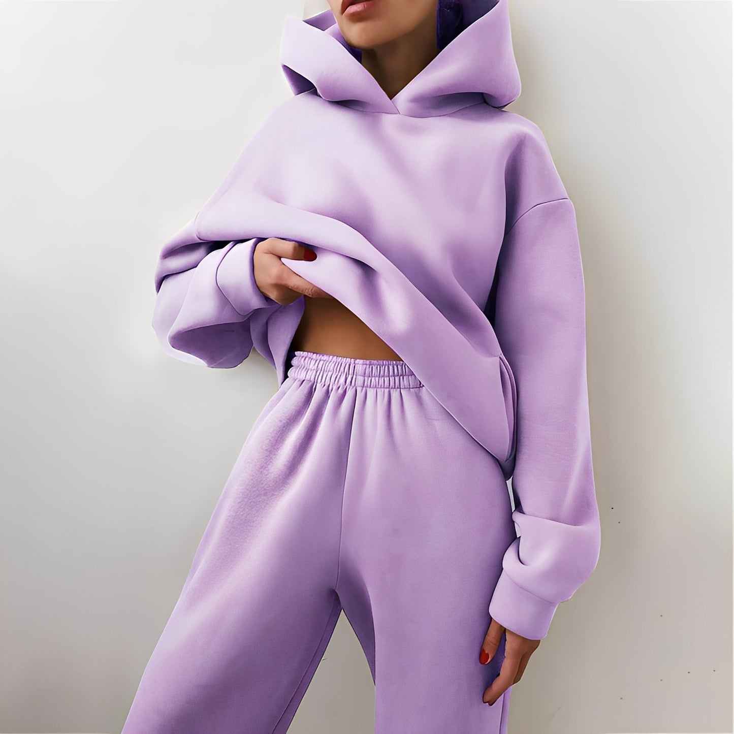 Wenona - Set confortable et décontracté avec capuche pour femmes