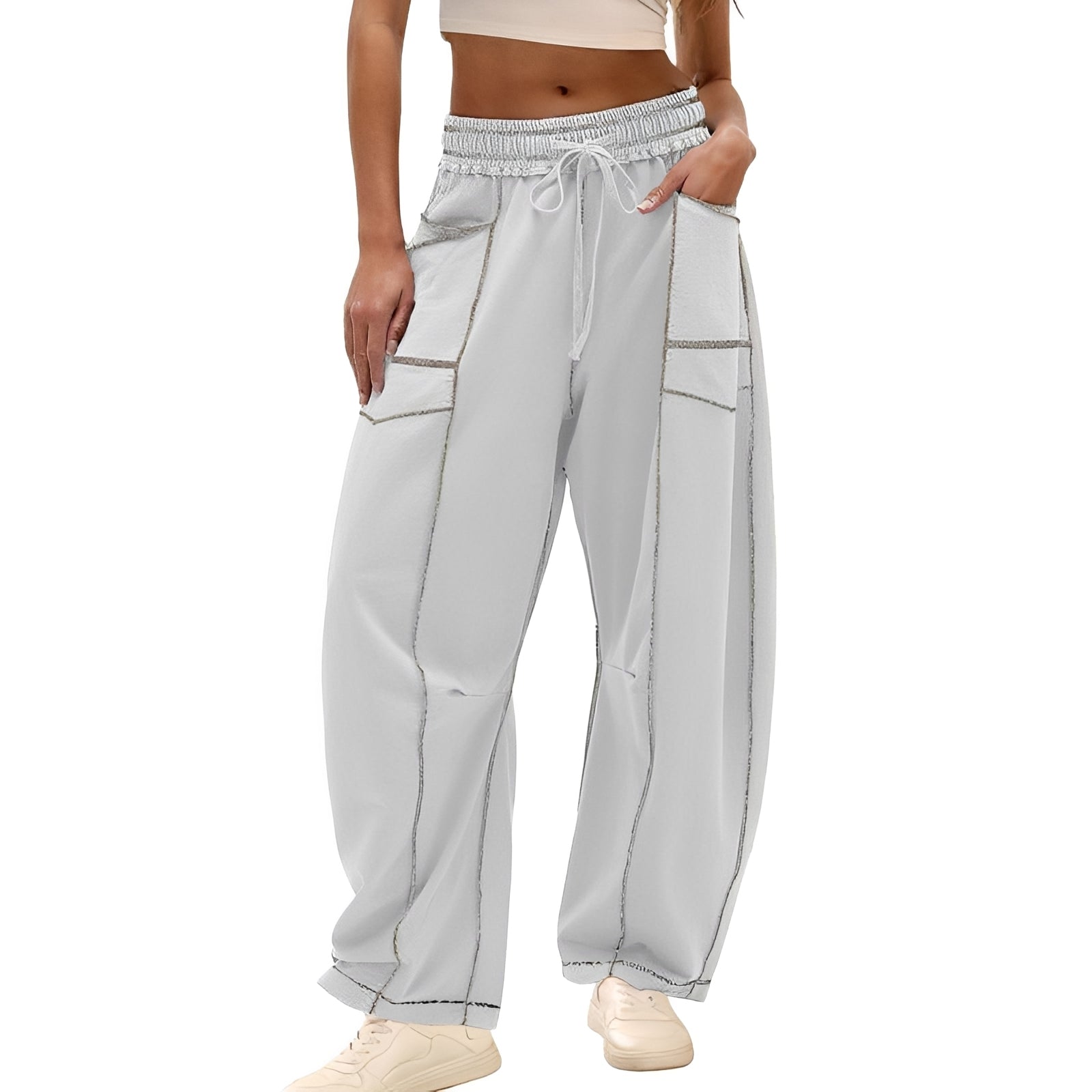 Marianne - Pantalon Ajusté Raffiné