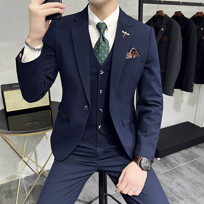 Marc - Elegant three-piece men's suit