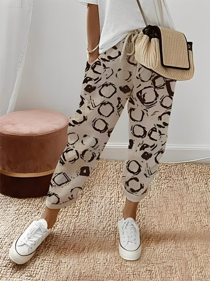 Amélia - Pantalon élégant en coton pour femme