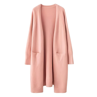 Claudie - Cardigan long classique pour femme