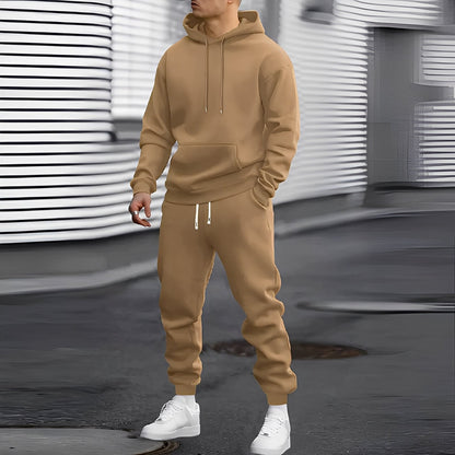 Arvel - Ensemble de jogging pour homme avec capuche, style décontracté