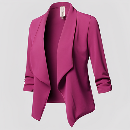 Jolie - Blazer féminin plissé tendance