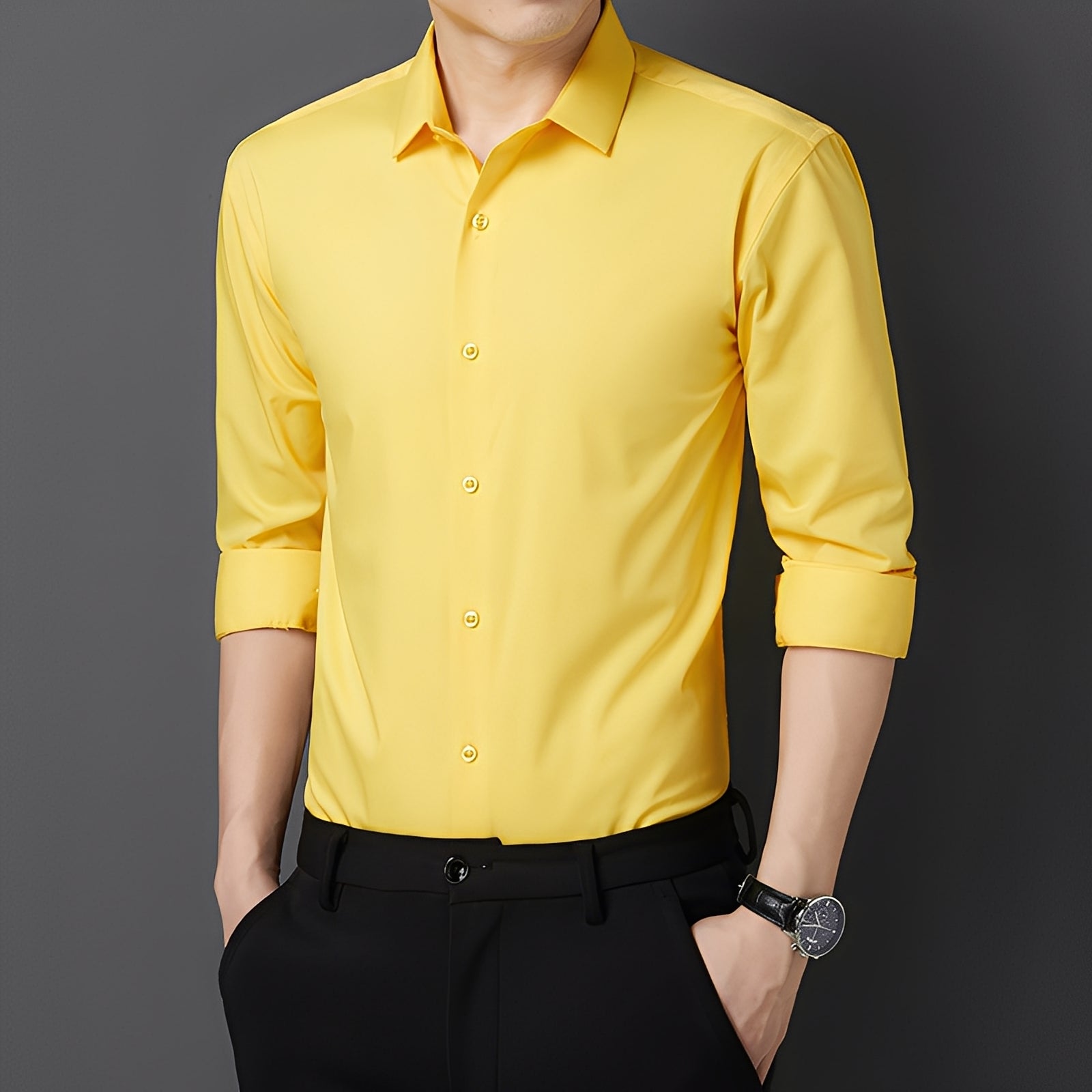 Félix - Chemise stretch infroissable pour homme