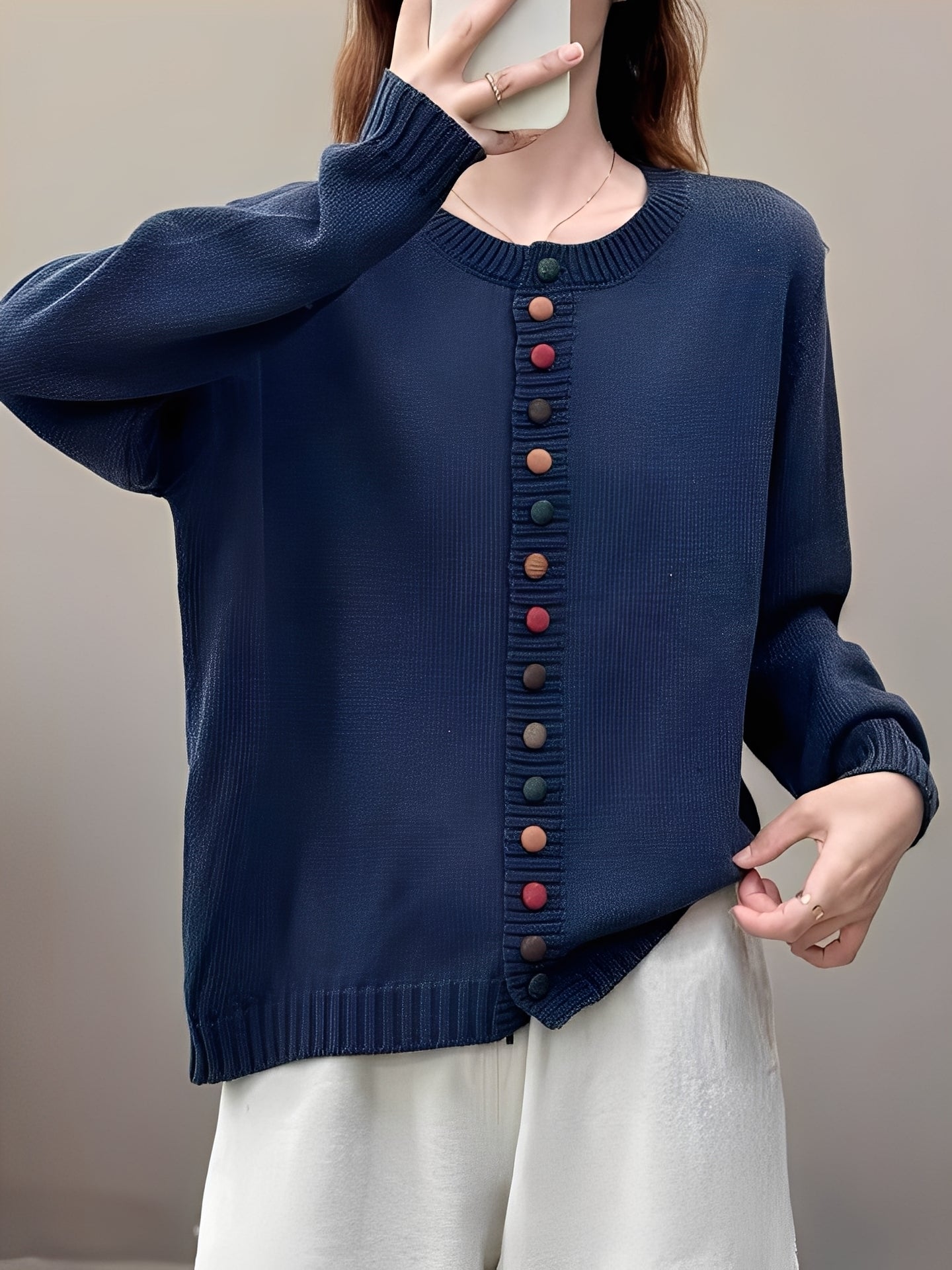 Rhonda - Cardigan léger et sophistiqué pour femmes