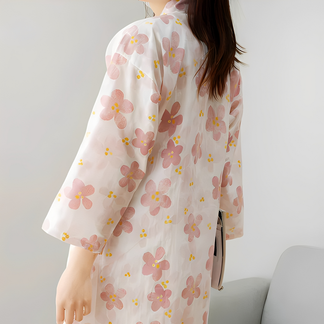 Renalyn - Robe florale élégante pour femme