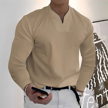 Corentin - Chemise décontractée à manches longues pour homme