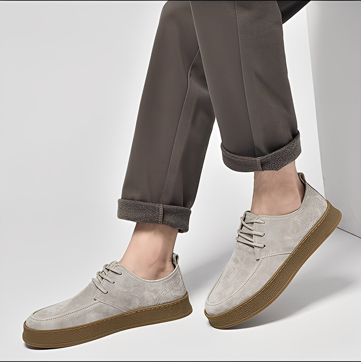 Sylvan - Mocassins élégants en daim pour hommes