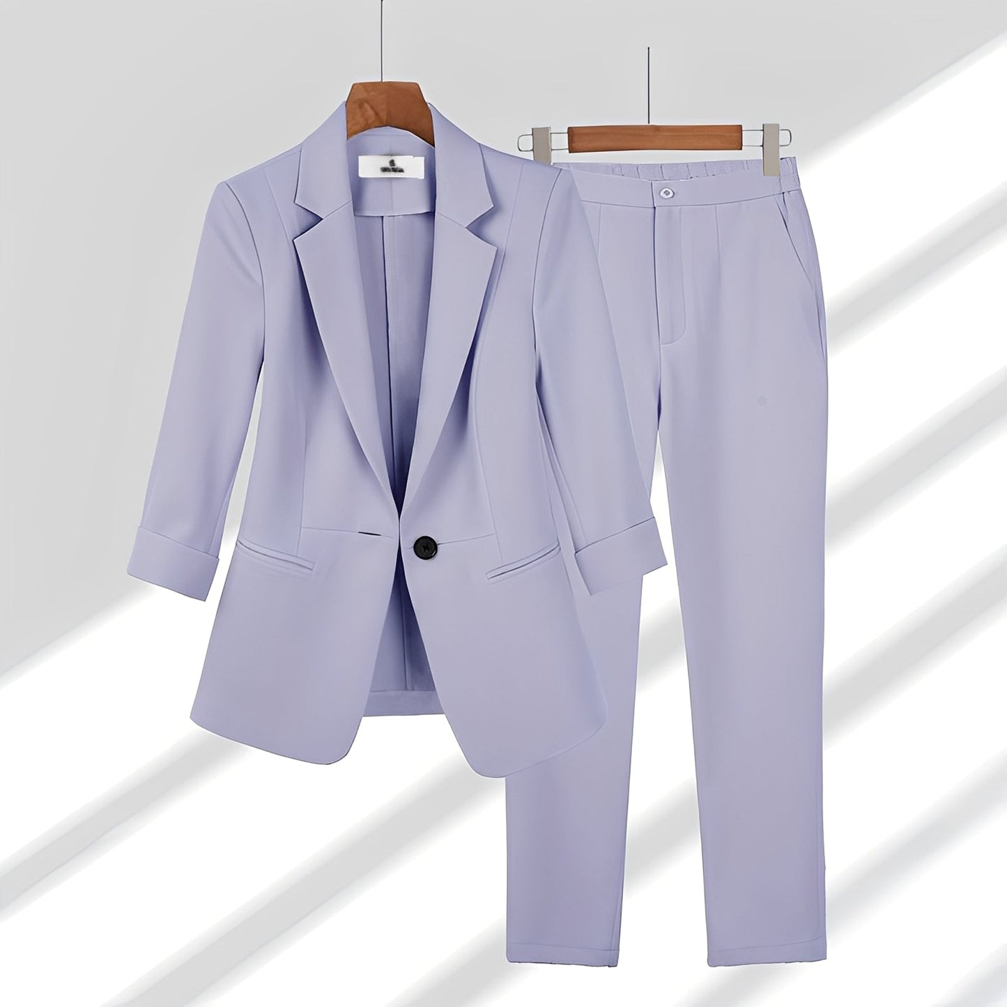 Andrea - Ensemble élégant de blazer et pantalon pour femmes