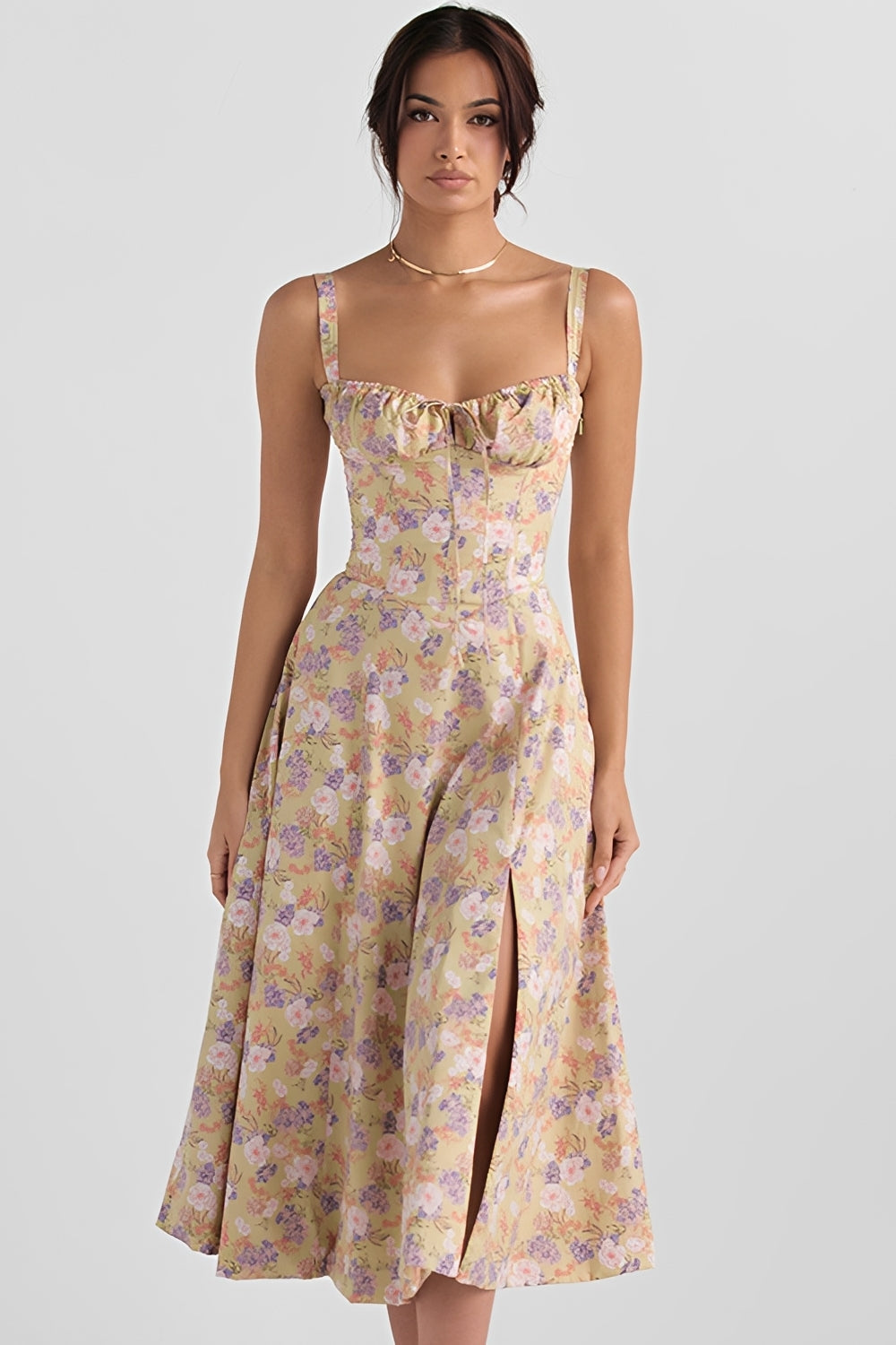 Claudia - Élégante robe à fleurs pour femmes