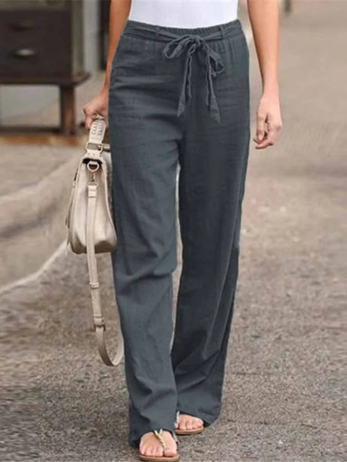 Rosanne - Relaxed Linen Trousers