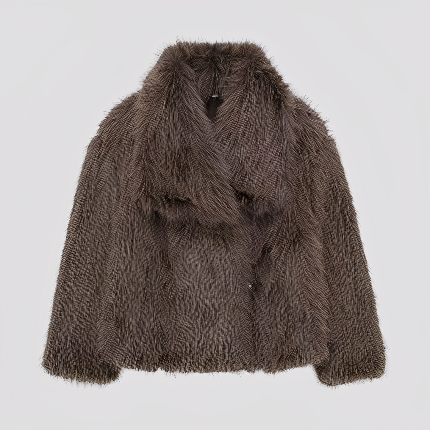 Jennifer - Elegant and fashionable jacket in imitation fur for women
