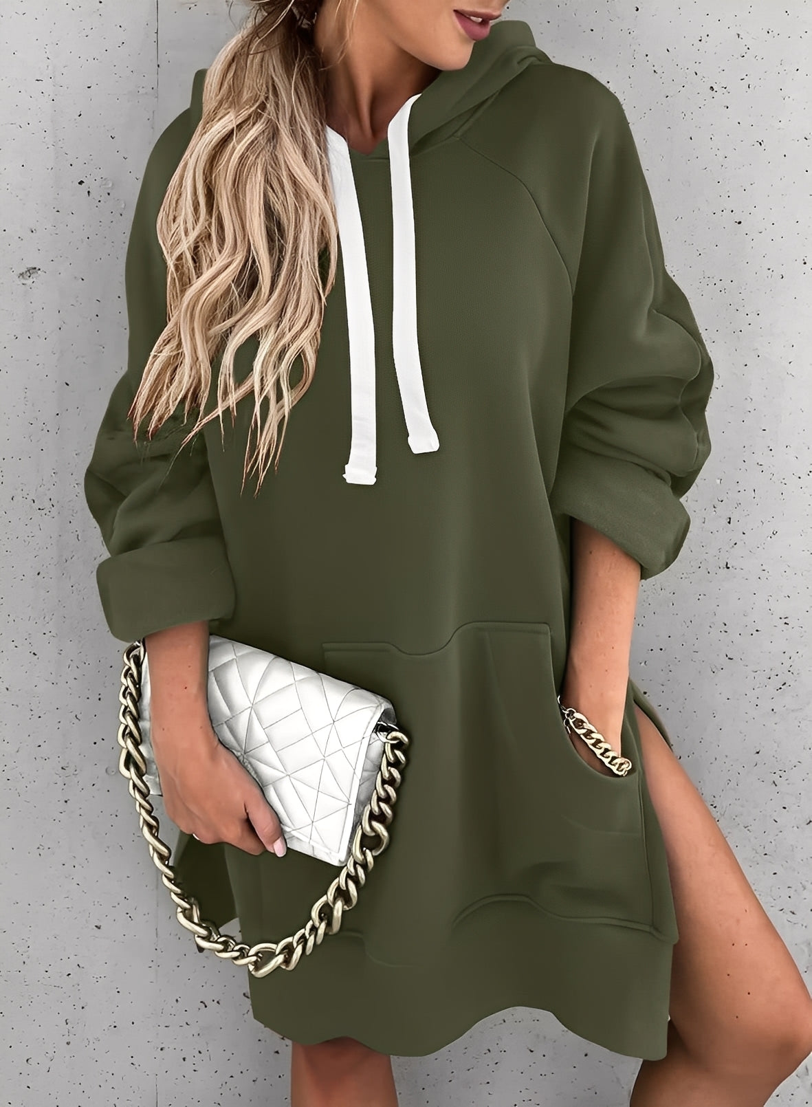 Maryellen - Hoodie moderne en grande taille pour femmes