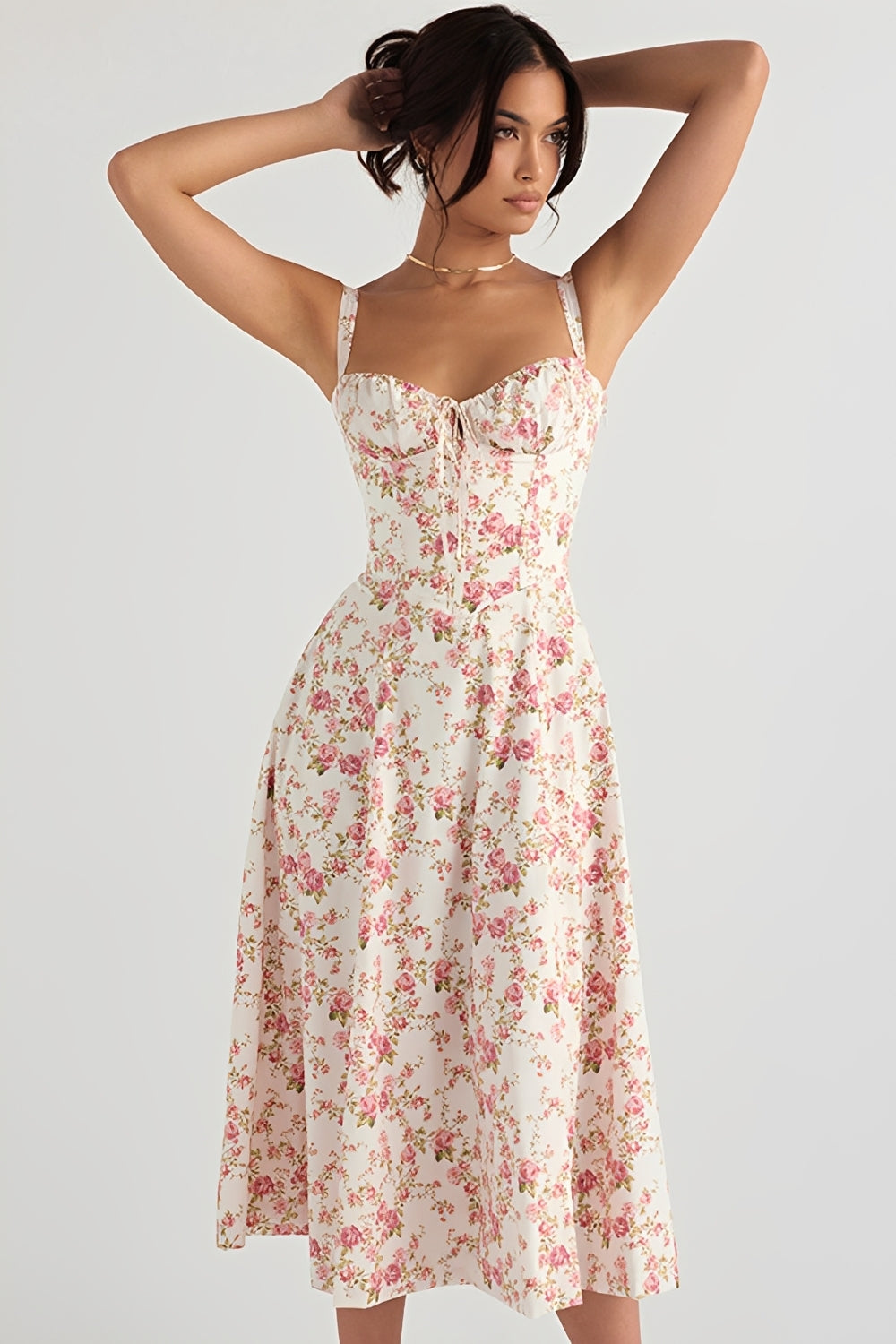 Claudia - Élégante robe à fleurs pour femmes