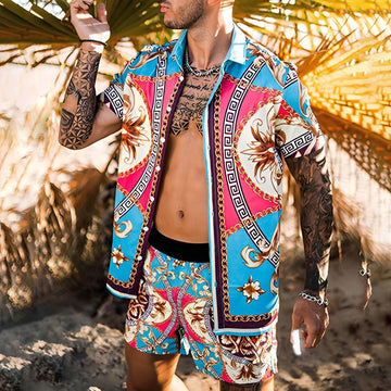 Lucas - Ensemble de chemises hawaïennes élégantes pour hommes