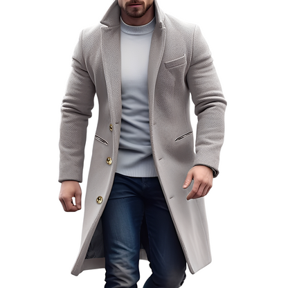 Reilly - Joli manteau en laine pour homme