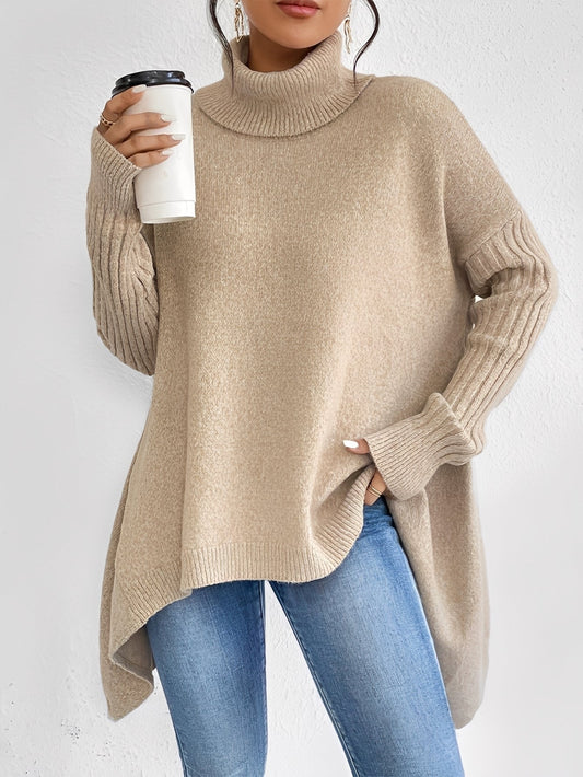 Jessica - Turtleneck sweater in cashmere for women