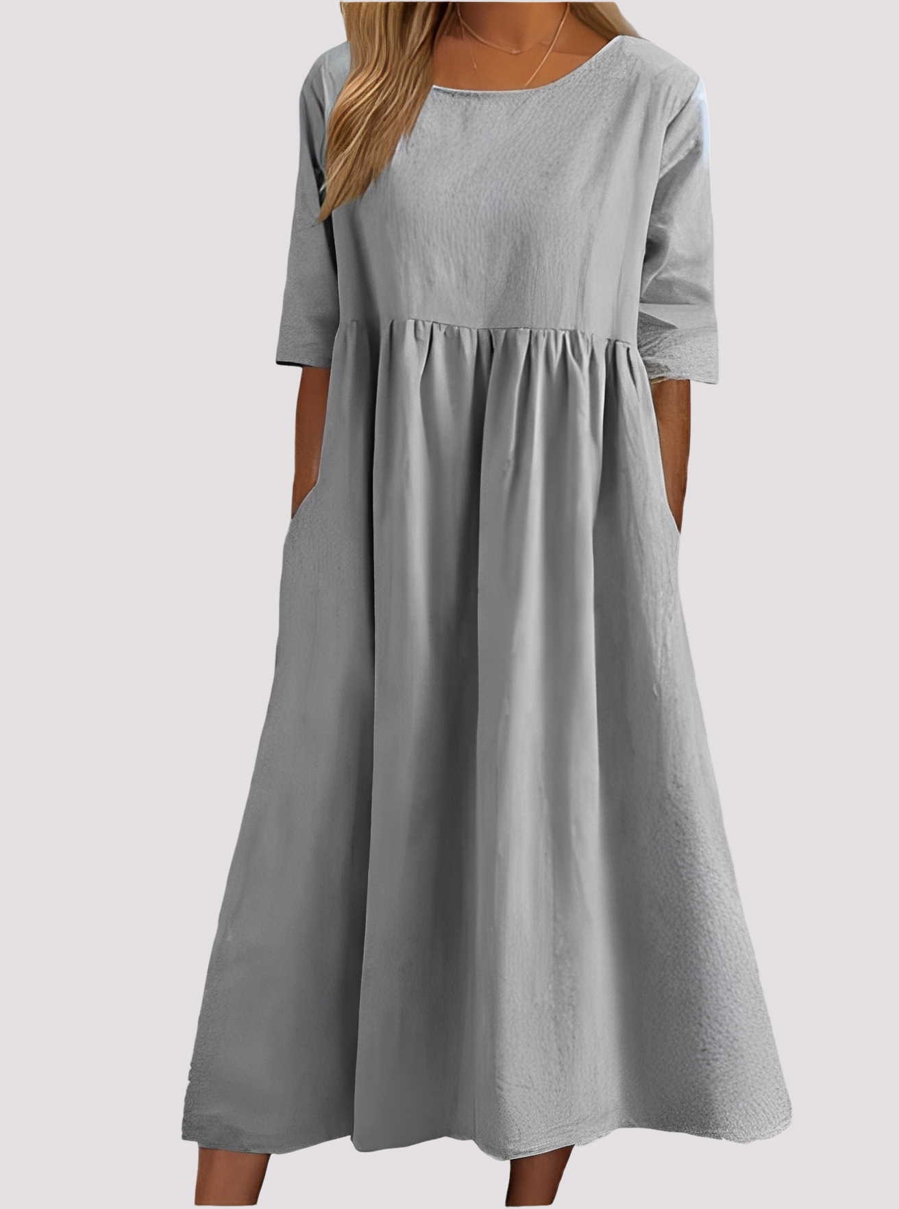 Julie - Robe décontractée avec poches pour femmes