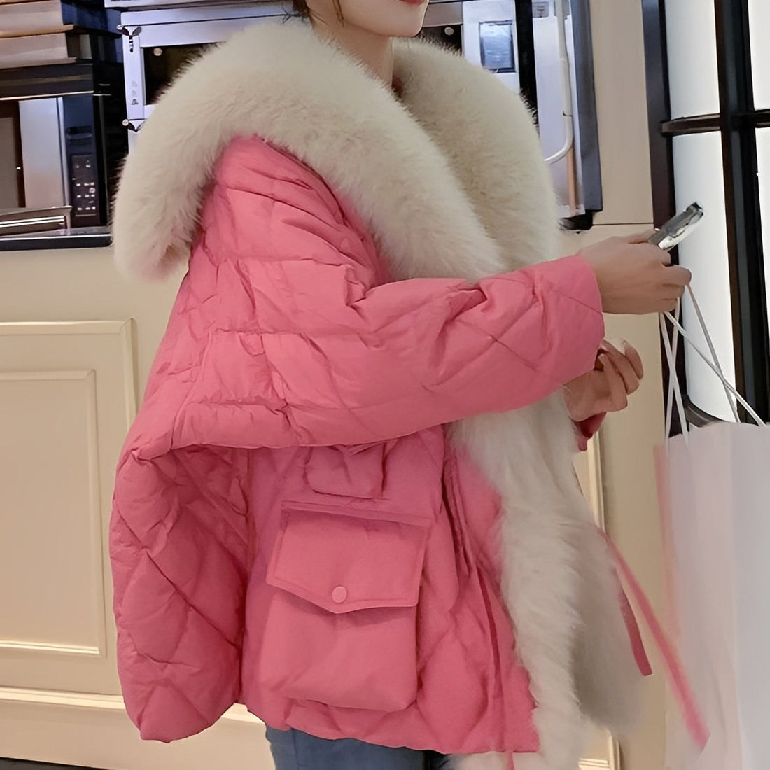 Lauren - Doudoune oversize chic pour femmes