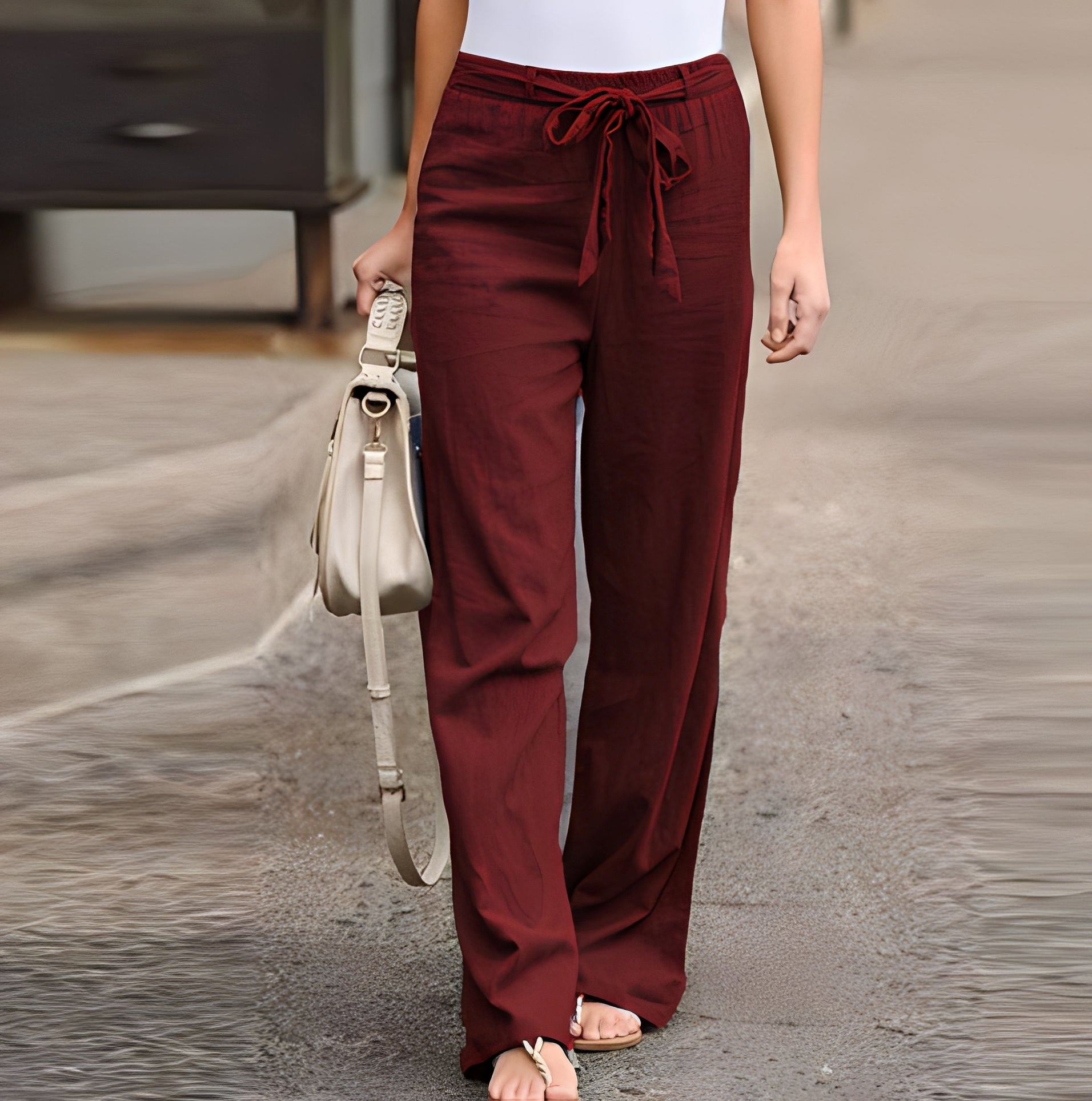 Claudine - Un pantalon d'été tendance pour femme
