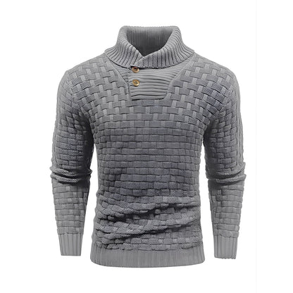 Weldon - Pull col roulé chic pour hommes