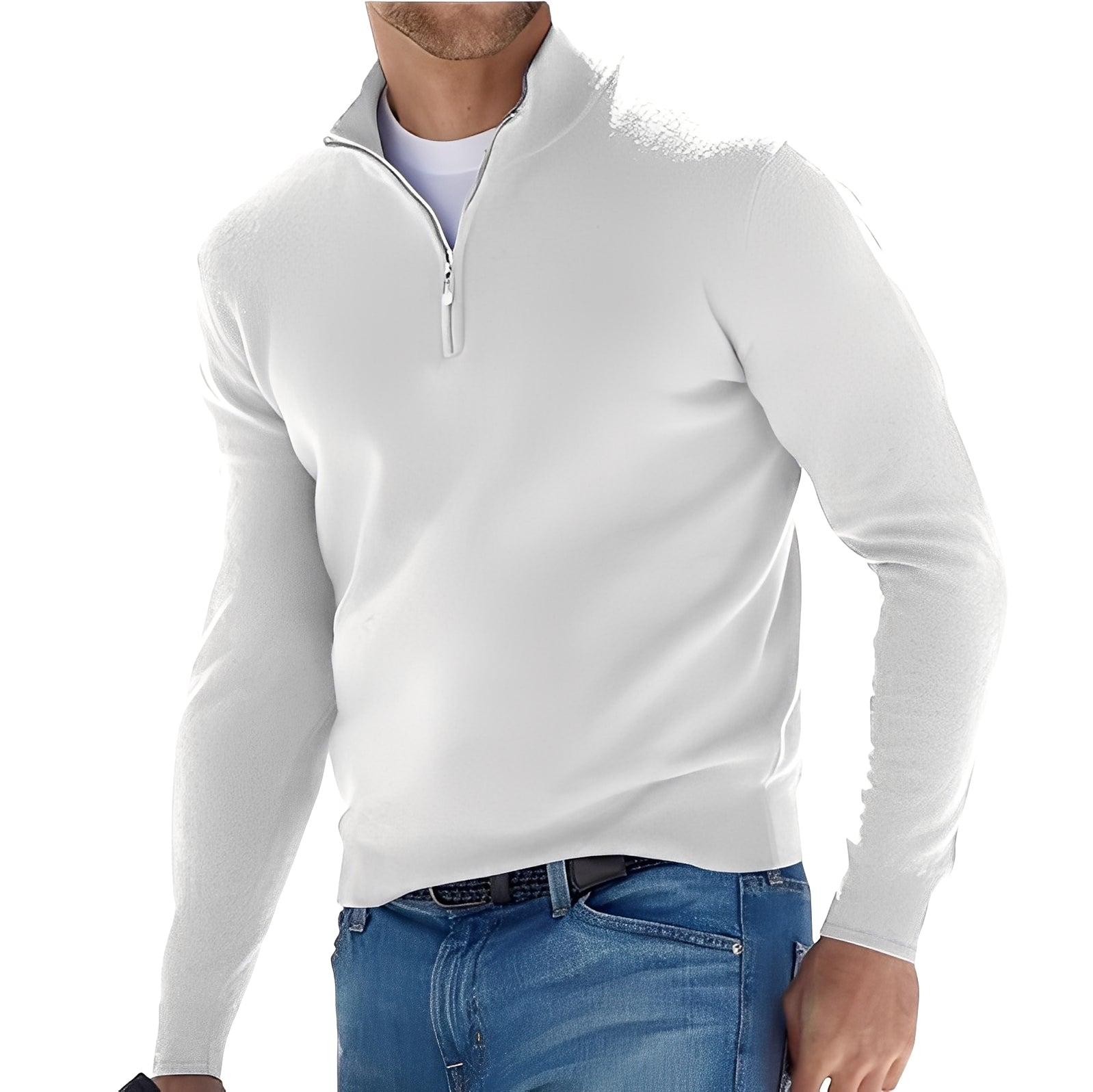Ralph – Pull homme au style relax avec fermeture éclair