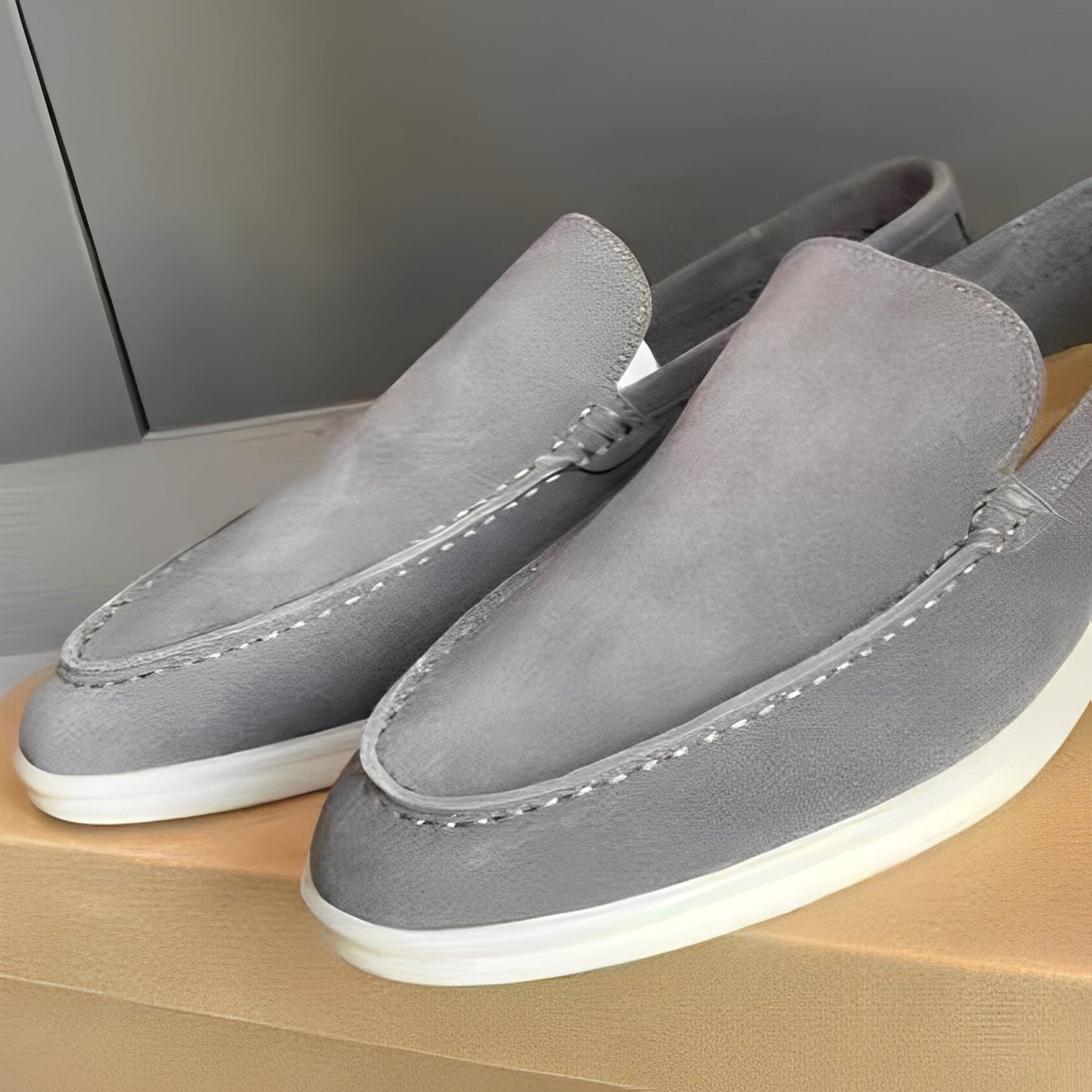 Dominick - Herrenschuhe aus Wildleder