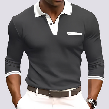 Hamish - Chemise à manches longues élégante pour hommes