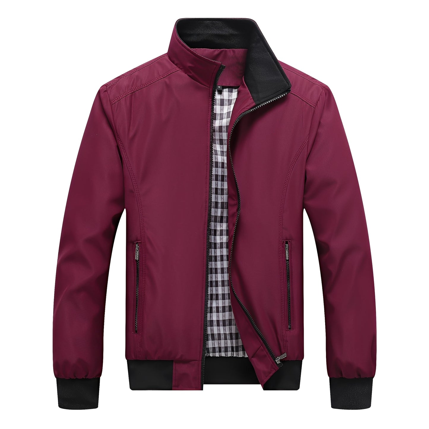 Edward - Modern zip-up jacket for men