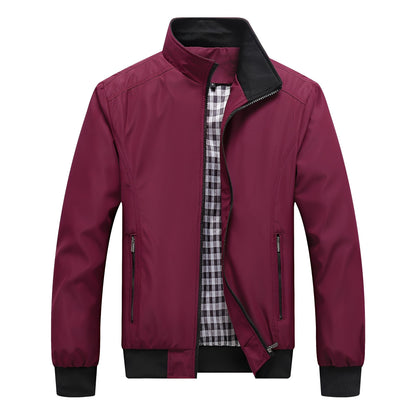 Edward - Modern zip-up jacket for men