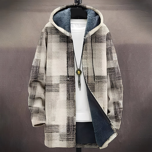 Wiley - Manteau élégant et flexible avec motif pour hommes