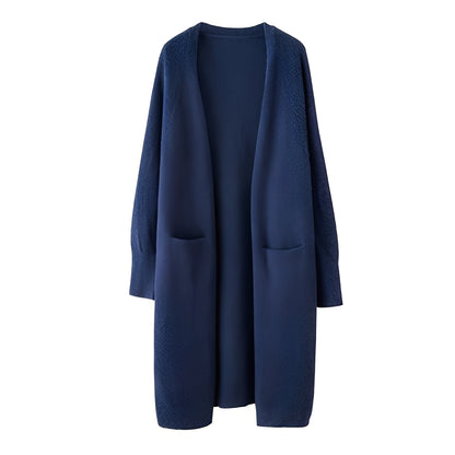 Claudie - Cardigan long classique pour femme