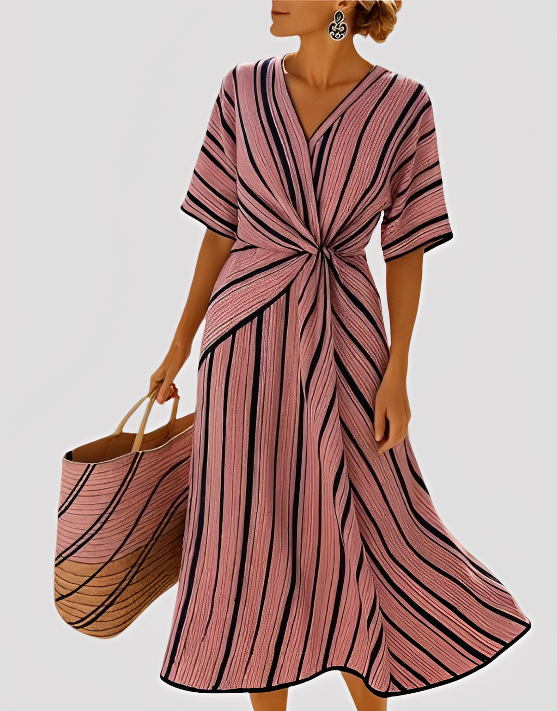 Mabel - Robe maxi élégante et ample pour femmes
