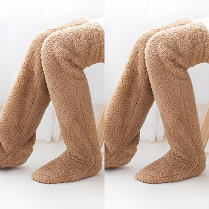 Camellia - Chaussettes longues et chaudes d'hiver pour femmes