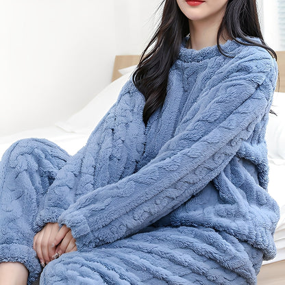 Kilie - Ensemble polaire confortable pour femmes, deux pièces