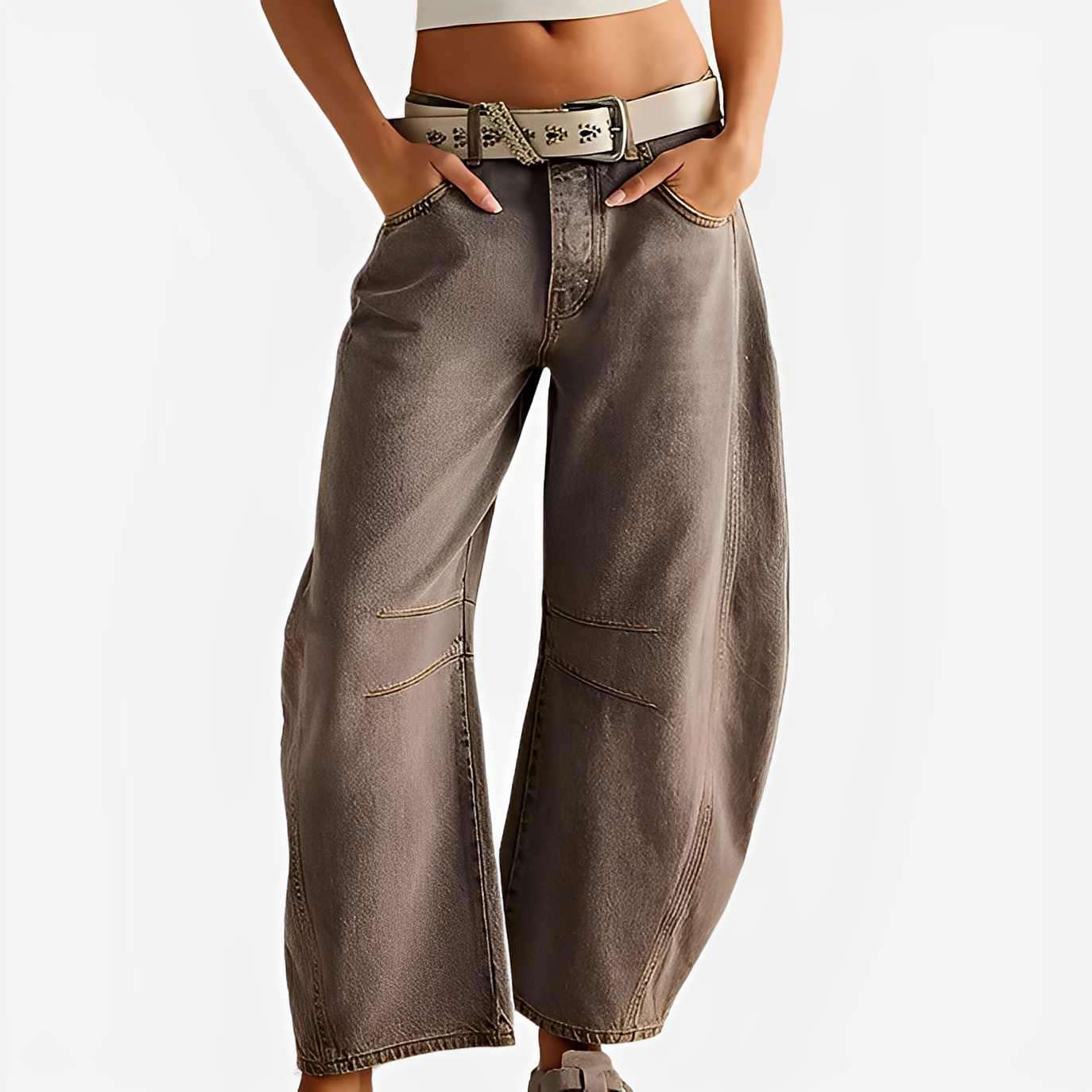 Celestine - Jean à jambe large pour femmes