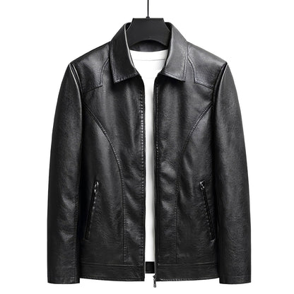 Matt - Blouson en cuir chic pour hommes